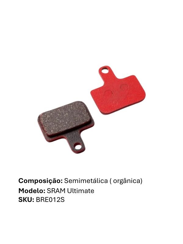 Pastilha Freio de Bicicleta Modelo Sram Ultimate/tl/tlm