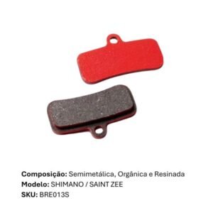 Pastilha de Freio Bicicleta Modelo Shimano Saint Zee