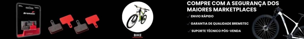 pastilhas de freio Bremstec, desenvolvidas para trilhas exigentes