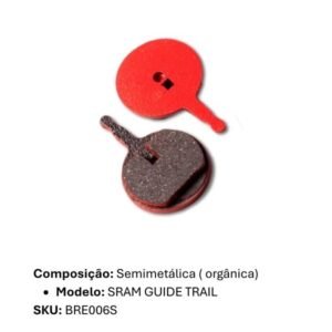 Pastilha de Freio de Bicicleta Modelo Promax
