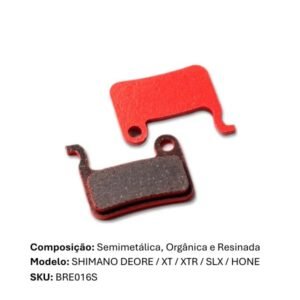 Pastilha Freio de Bicicleta Modelo Shimano M965/xtr