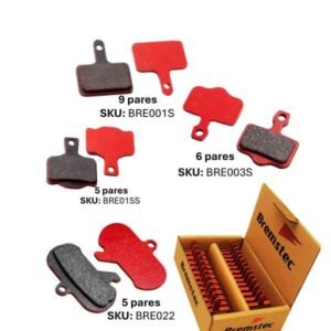 Caixinha Bremstec – E-MTB / Elétrica (25 Pares de pastilhas de Freio)